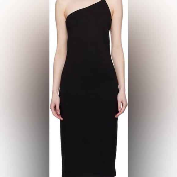 Y2K black one shoulder dress - Picture 2 of 10